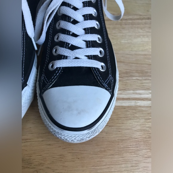 Converse All Star Chuck Taylor Canvas Sneakers Black Size: US Men 8.5 Women 10.5 - Picture 7 of 12